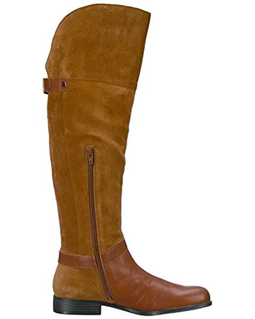 naturalizer january wide calf riding boot