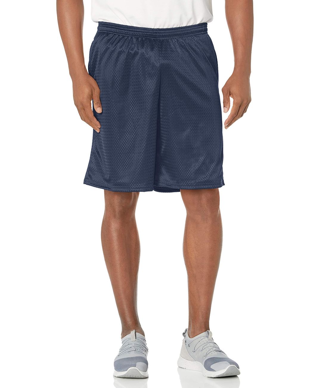 Hanes Sport Mesh Pocket Short in Navy Heather (Blue) for Men Save 43