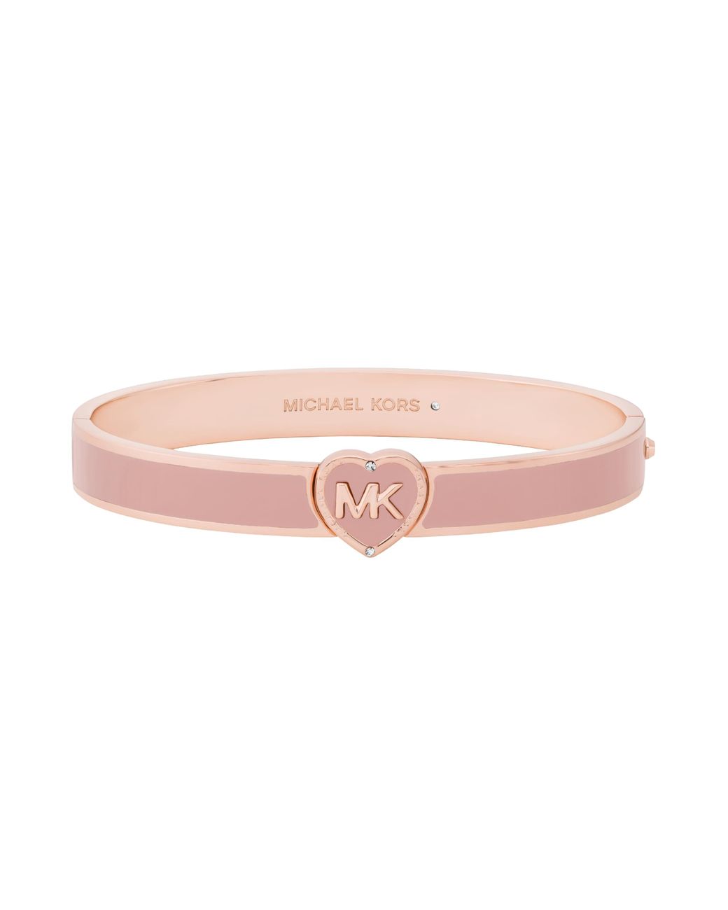 Michael kors rose sales gold bangle bracelet