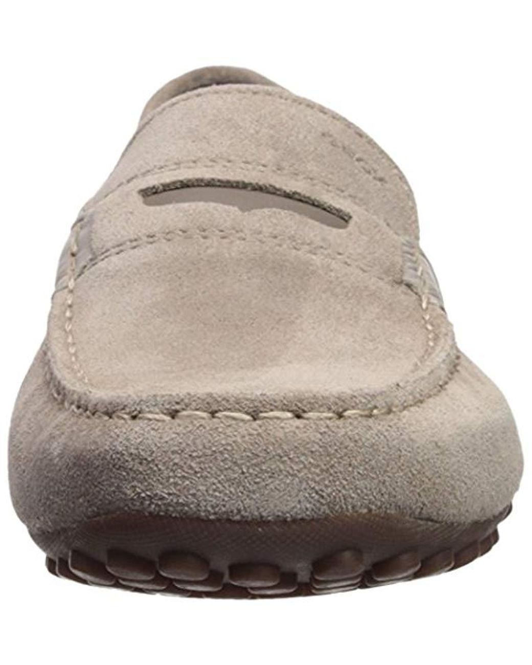 Geox Suede Snake Moc 20 Moccasin in Taupe (Natural) for Men | Lyst