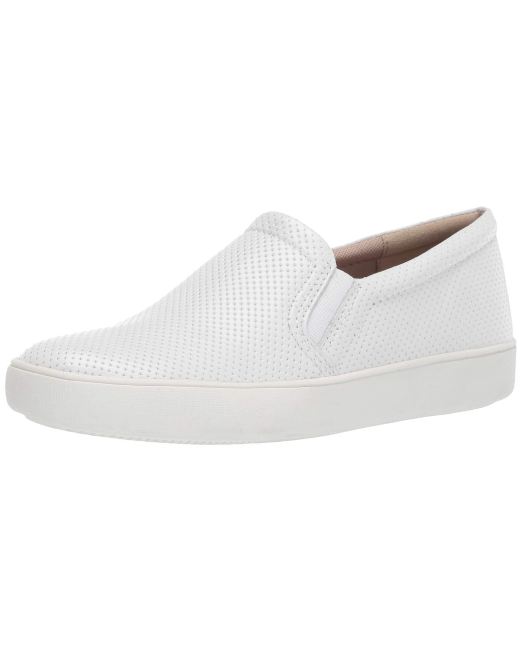 Naturalizer Leather S Marianne Loafer White Perf 12 M Lyst