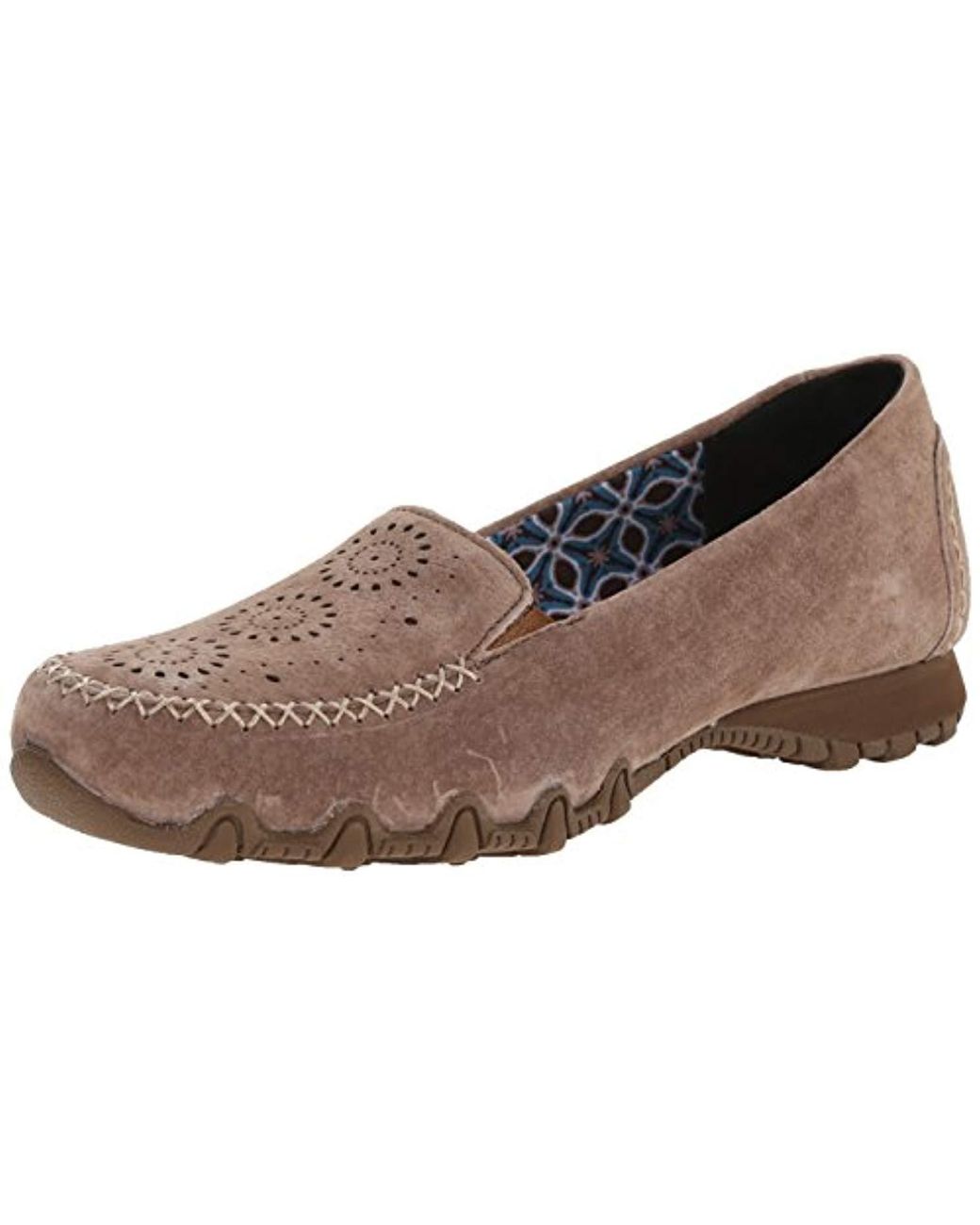 Skechers Relaxed Fit Bikers Traffic Loafer in Brown | Lyst