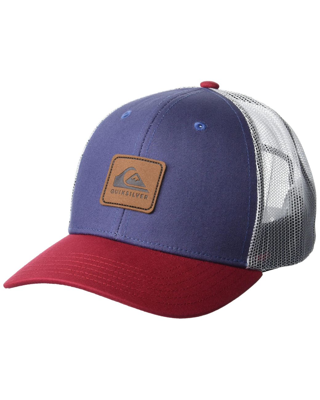 Quiksilver Easy Does It Snap Back Trucker Hat in Blue for Men | Lyst UK