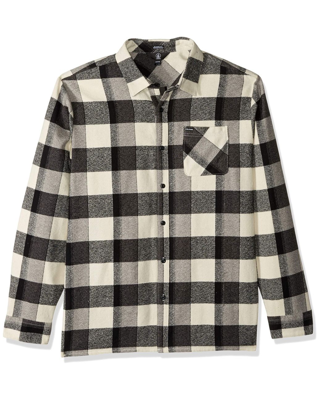 Volcom Neo Glitch Button Up Flannel Shirt for Men - Save 3% - Lyst