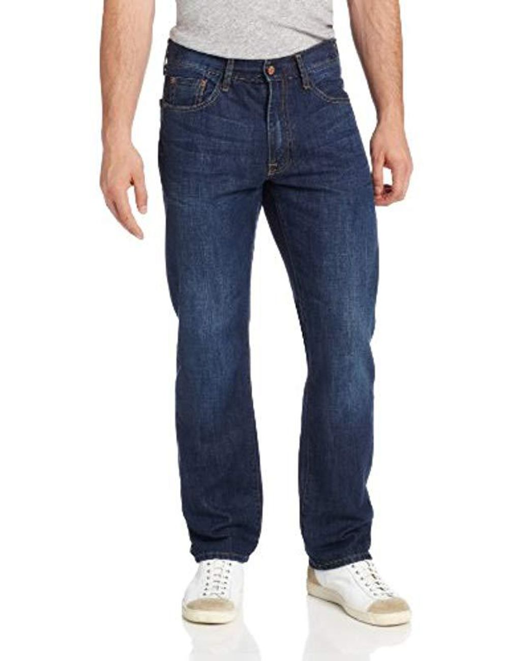 Izod Rigid Denim Jeans (regular, Straight, And Relaxed Fit) in Blue for Men  | Lyst