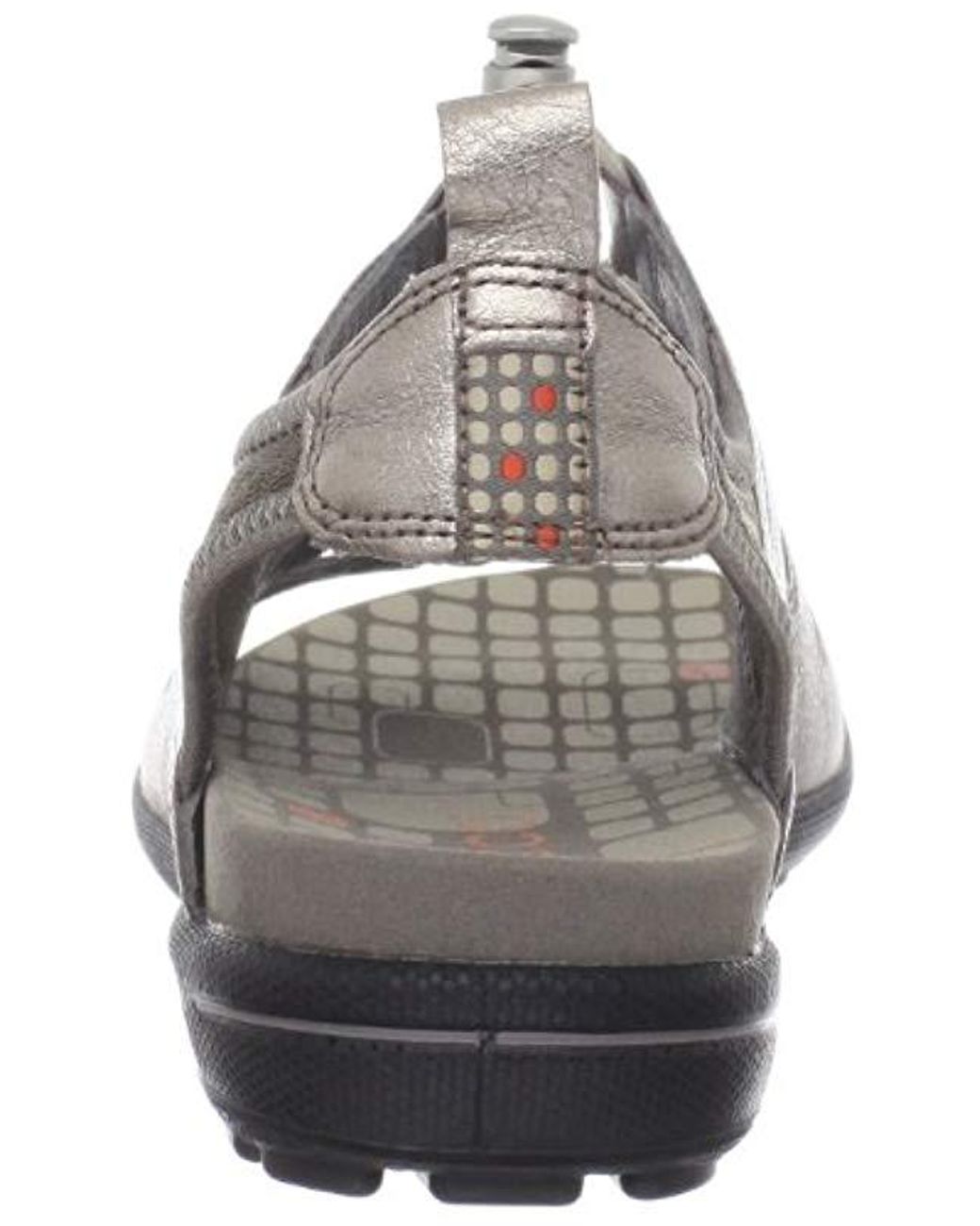 vaskepulver Effektiv modul Ecco Jab Toggle Sandal in Gray | Lyst