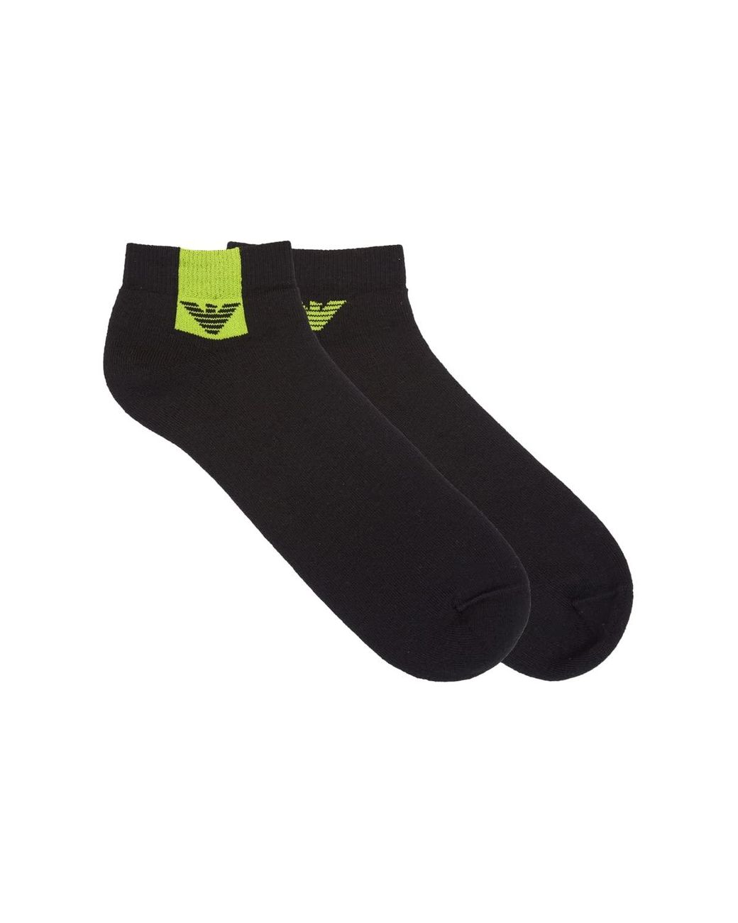 Emporio Armani Gifting 2-pack Ankle Sock in Black for Men | Lyst
