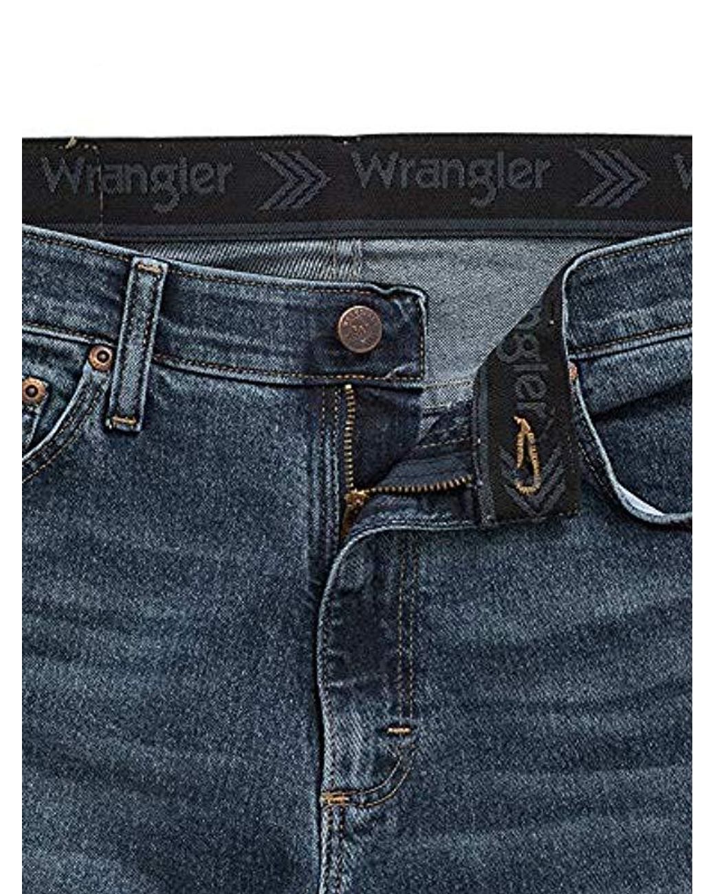 wrangler relaxed fit jeans with flex