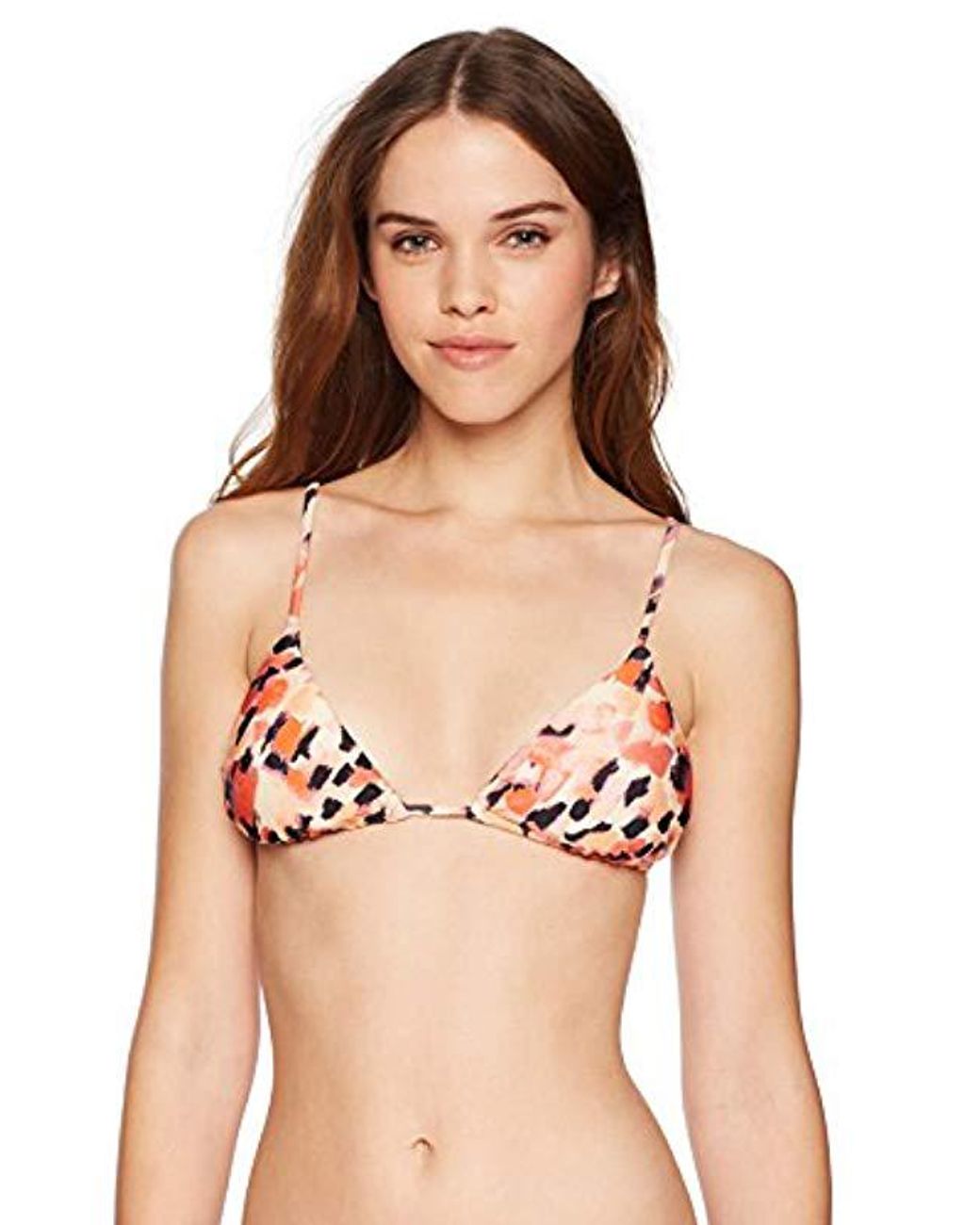 RVCA Womens Hi Tide Reversible Underwire Triangle Bikini Top