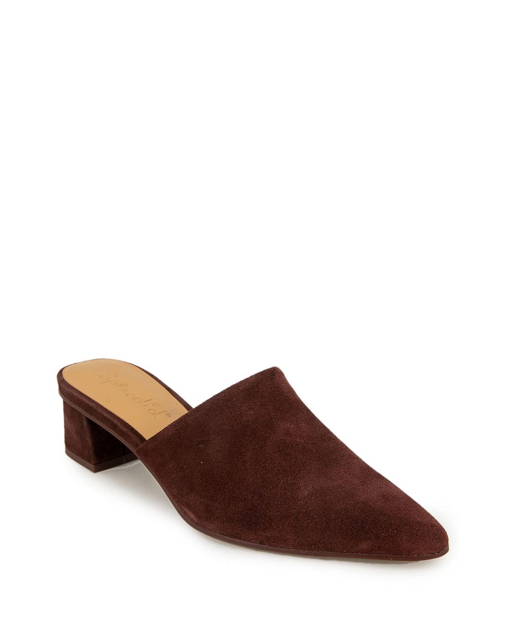 Splendid Lyn Mule Heel in Brown Lyst