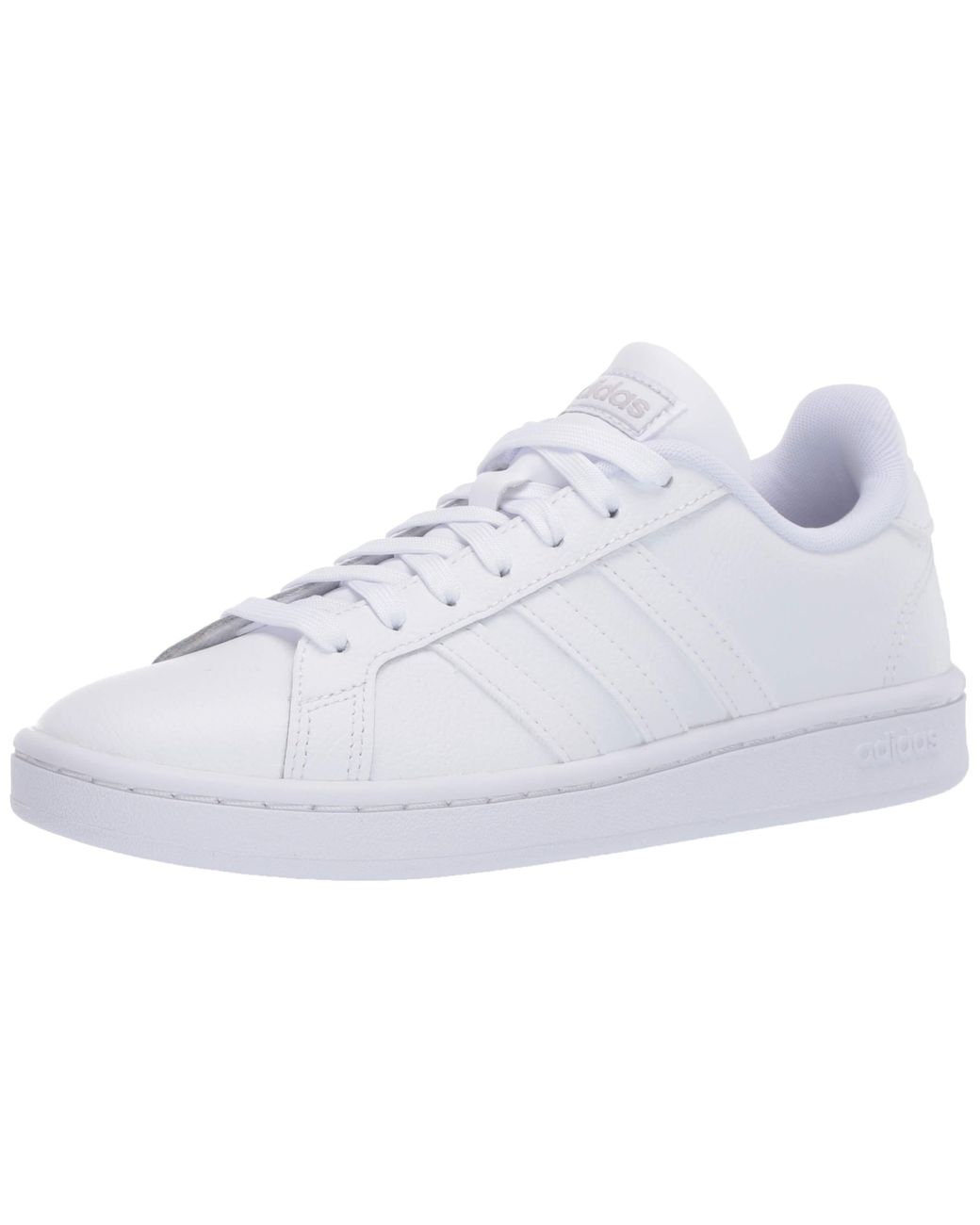 Blue Adidas Womens Grand Court Alpha Sneaker, Color Pop