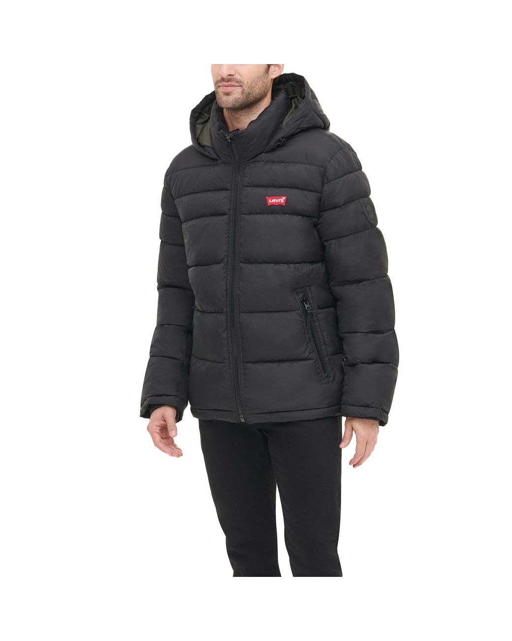 Levi's Fleece Mens Mid-length Quilted 