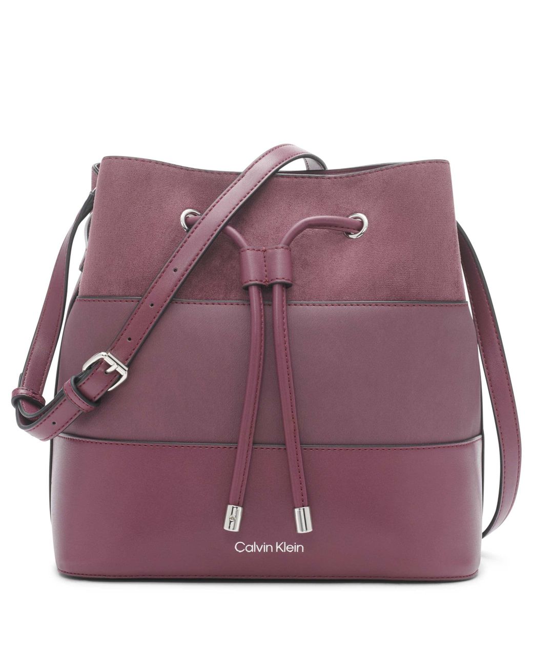Calvin Klein Gabrianna Novelty Bucket Shoulder Bag in Purple Lyst