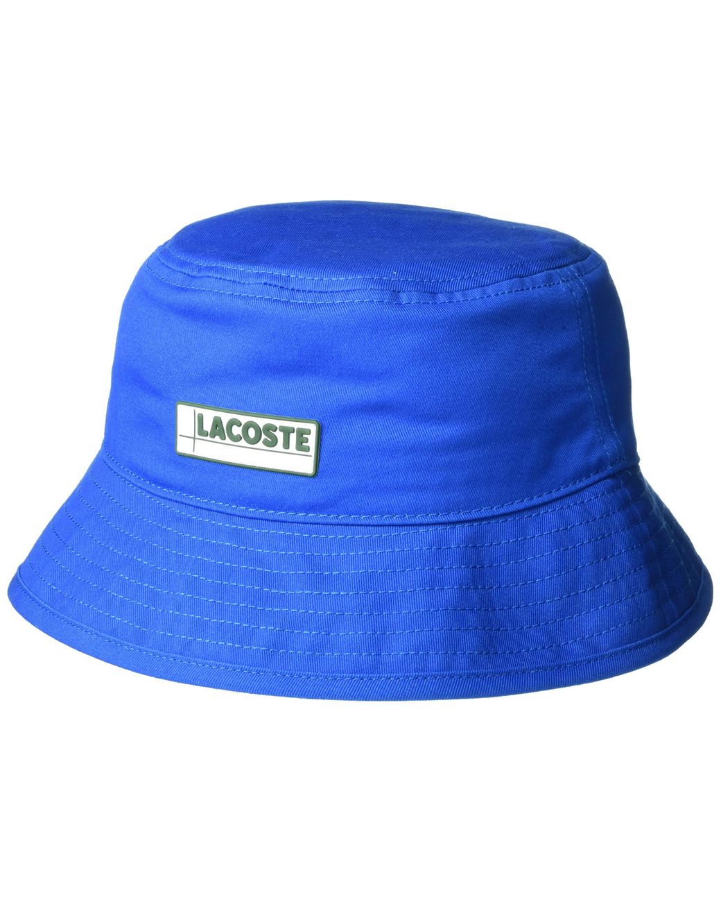Lacoste Cotton Lifestyle Twill Bucket Hat in Ultra Marine (Blue) for ...