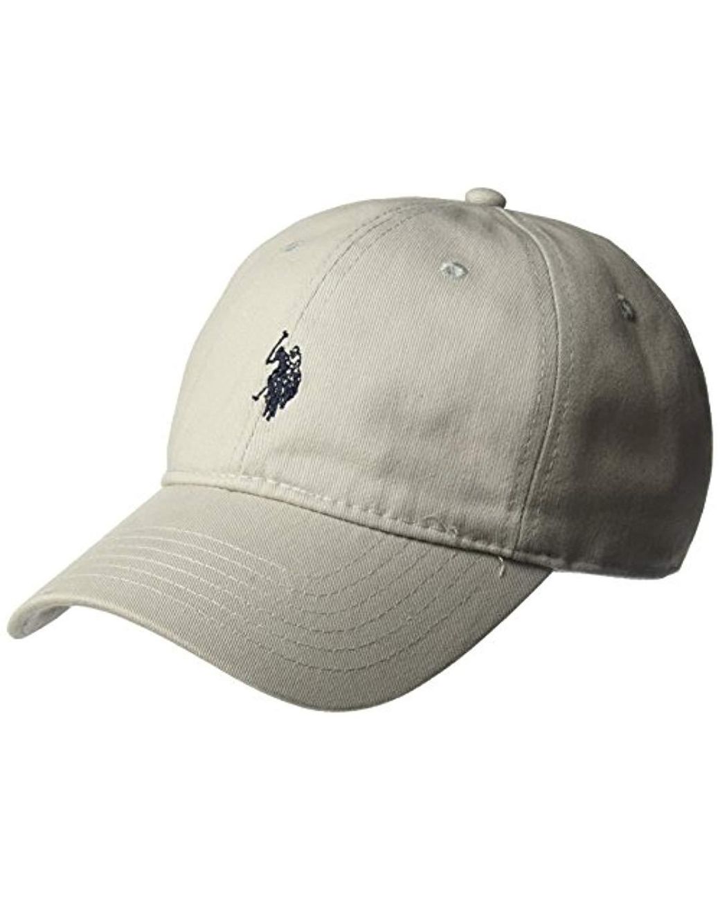 U.S. POLO ASSN. Washed Twill Baseball Cap, 100 Cotton, Adjustable in