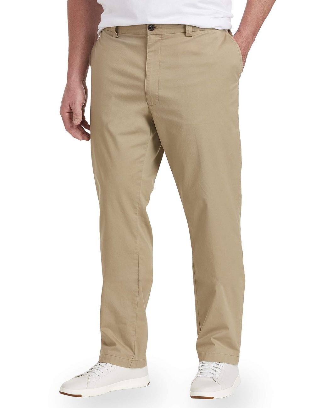 Goodthreads Big & Tall The Perfect Chino Pant-tapered in Khaki (Natural ...