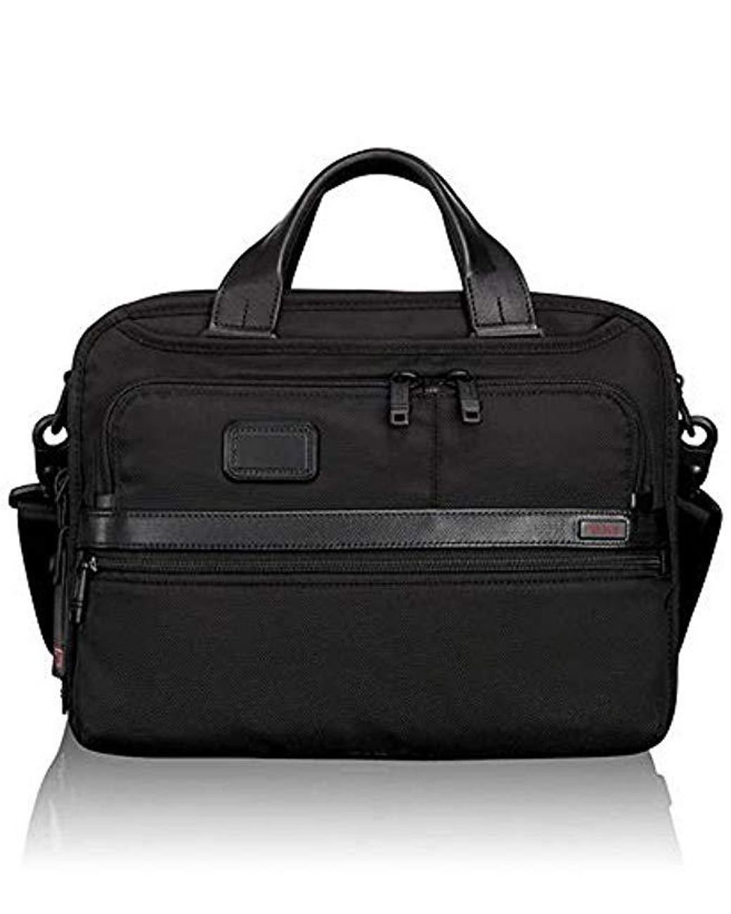 Tumi Alpha 2 Small Screen Expandable Laptop Brief Briefcase 13 Inch