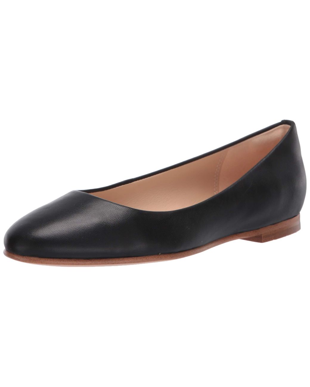 Clarks Leather S Grace Piper Ballet Flat in Black Leather (Black ...