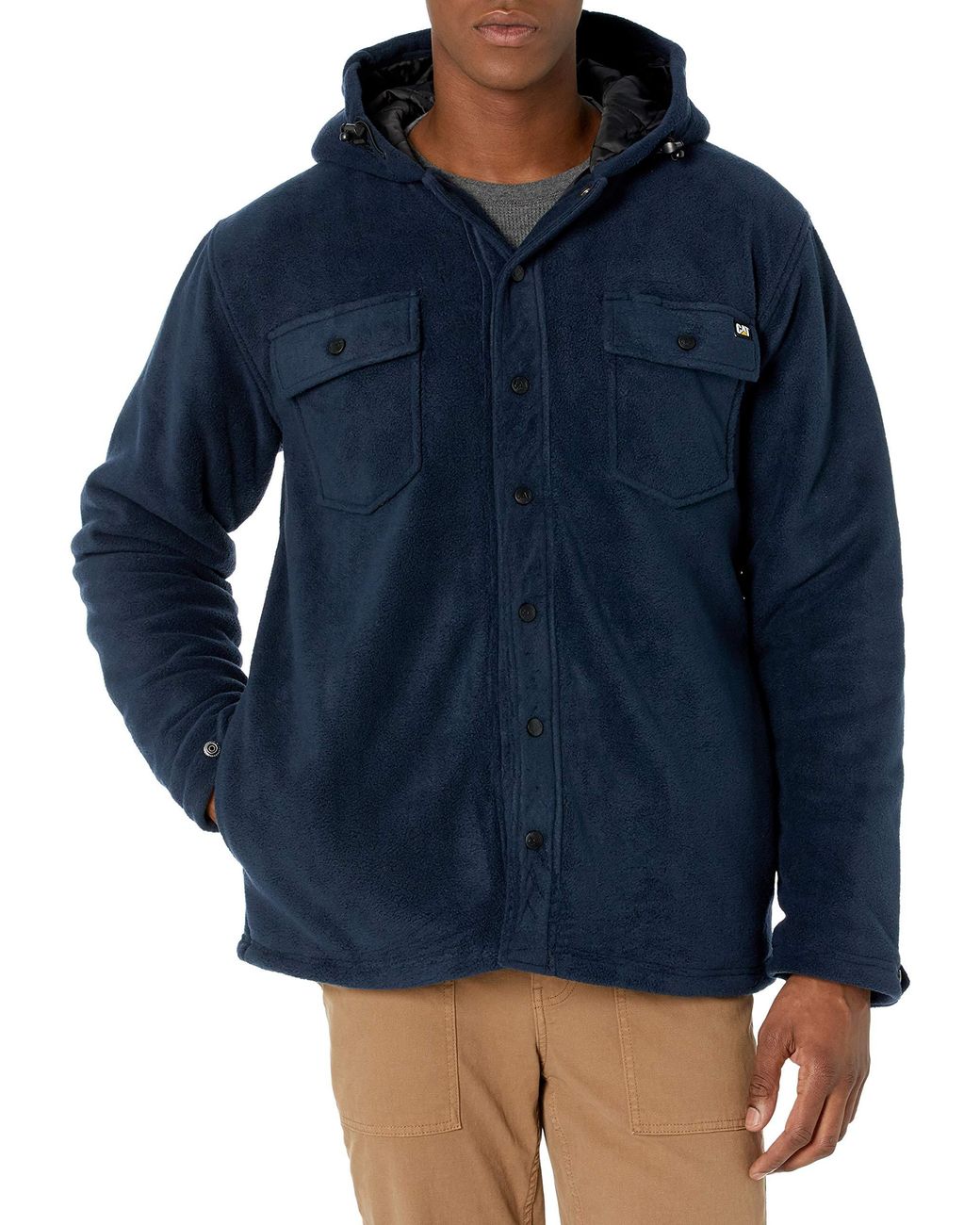Caterpillar Active Work Jacket in Navy (Blue) for Men Lyst
