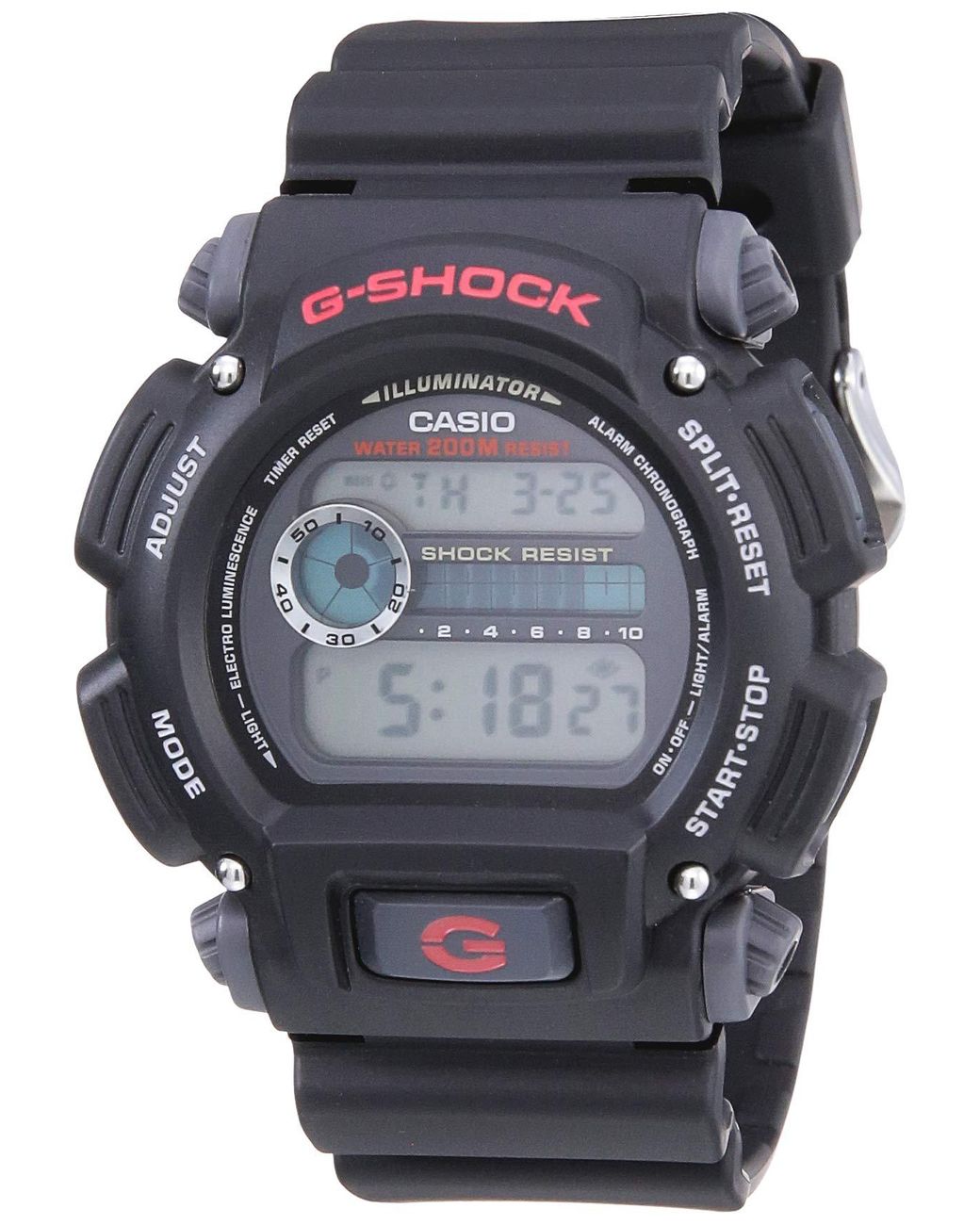 g shock resin band durability