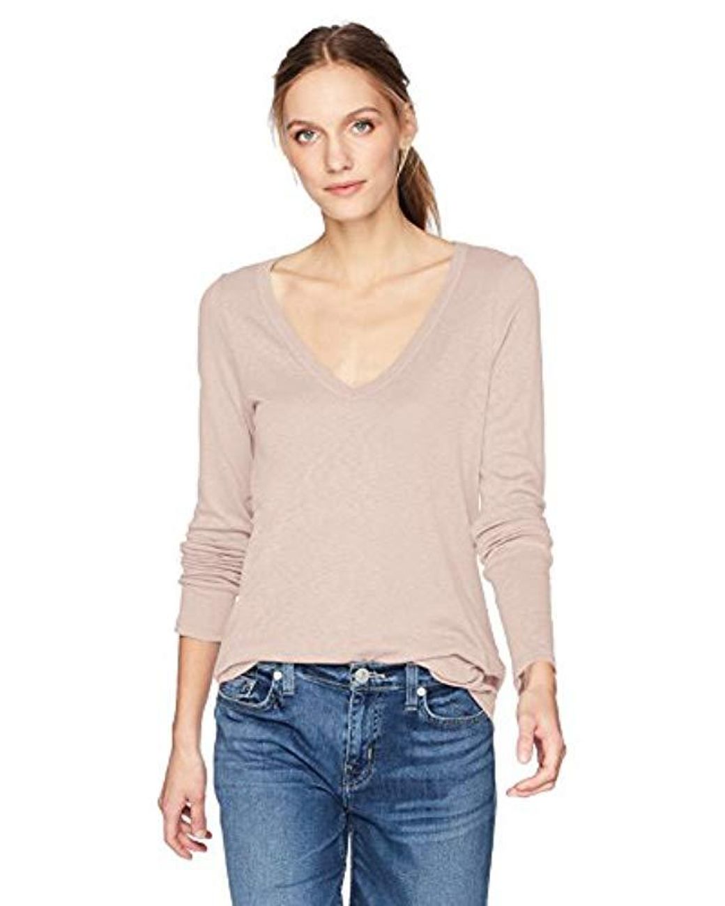long sleeve slub