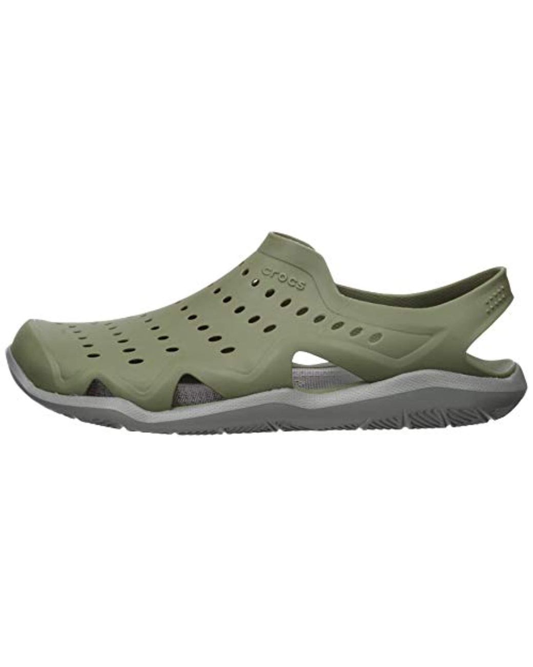 Crocs™ Mens Swiftwater Wave Sandal in Army Green/Slate Grey (Green) for Men  | Lyst