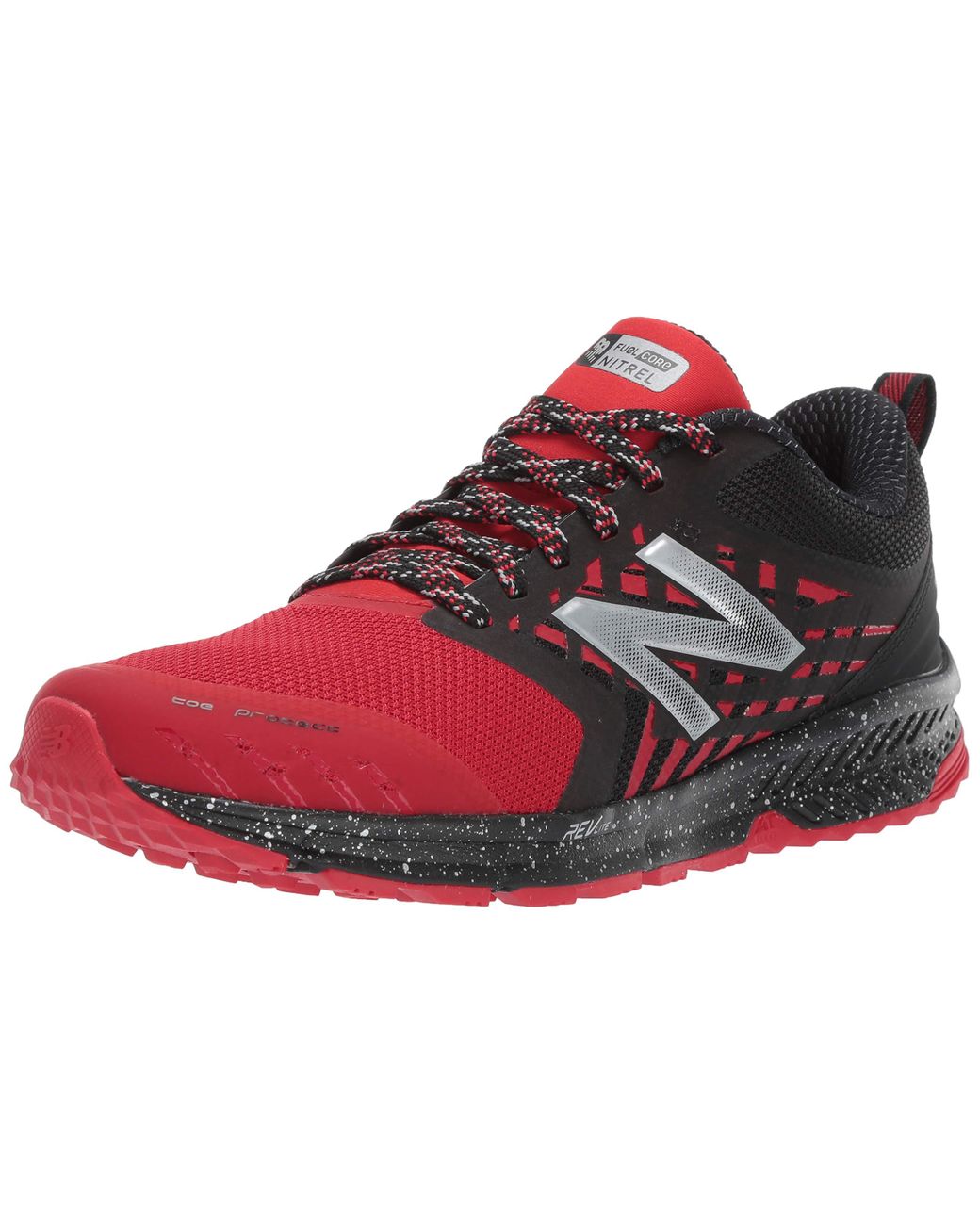 New Balance Fuelcore Nitrel V1 Trail Running Shoe in Red/Black (Red) for  Men | Lyst