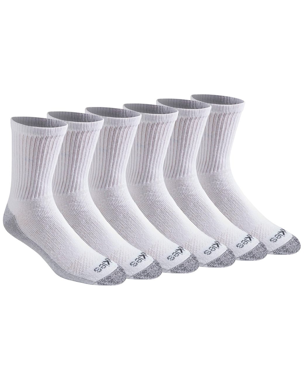 Dickies Dri-tech Moisture Control Mid-crew Socks in White for Men - Lyst