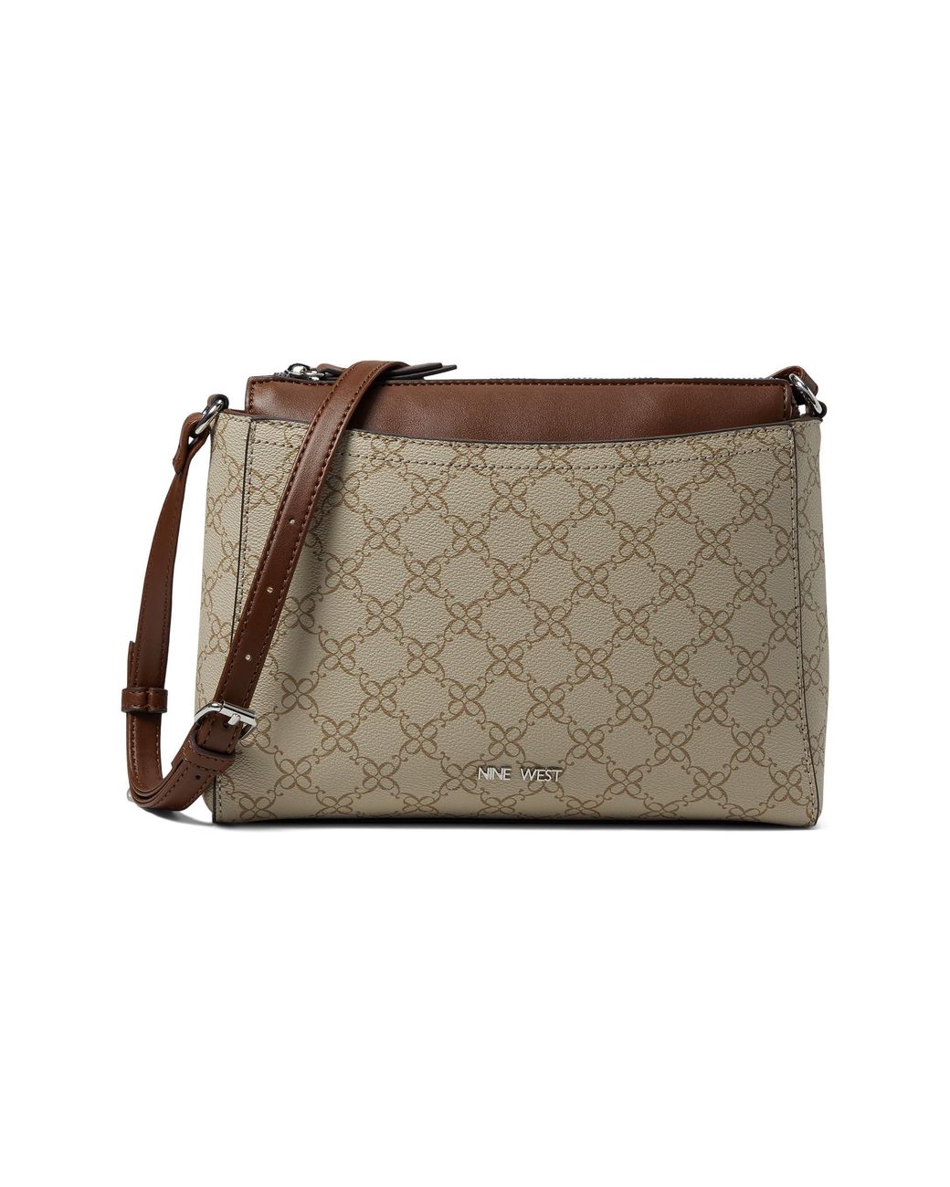 NINE WEST Louie Mini Shoulder Crossbody Bag - PVC With Detachable Strap - View #8