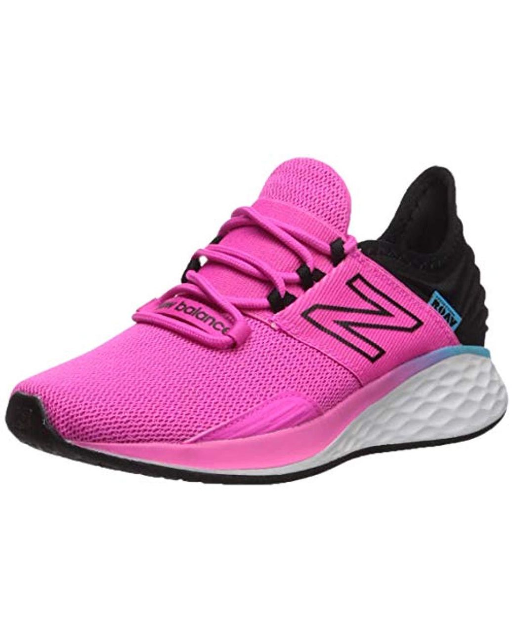 New Balance Roav V1 Fresh Foam Running Shoe, Peony/black, 9 N Us in