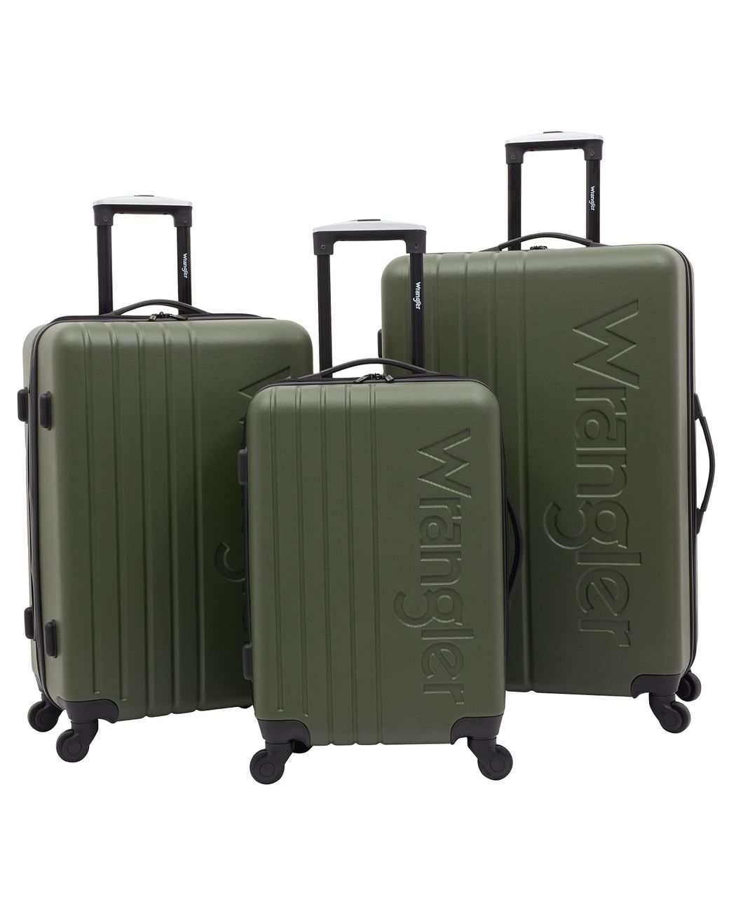 Wrangler 2 Pc Hardside Spinner Luggage in Green Lyst