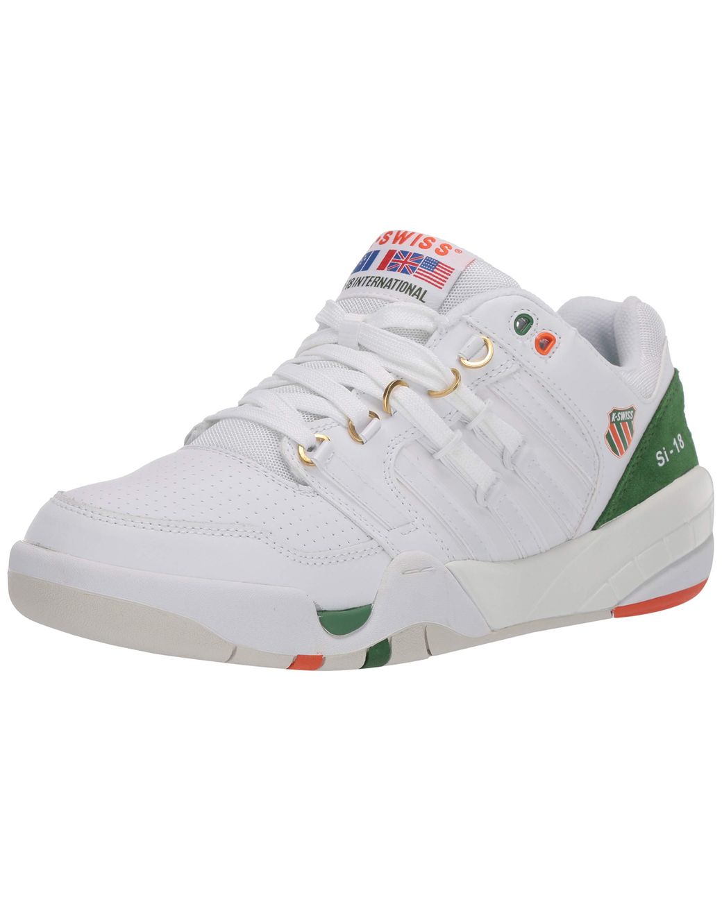 K-swiss Si-18 International Heritage Tennis Shoes in White for Men | Lyst