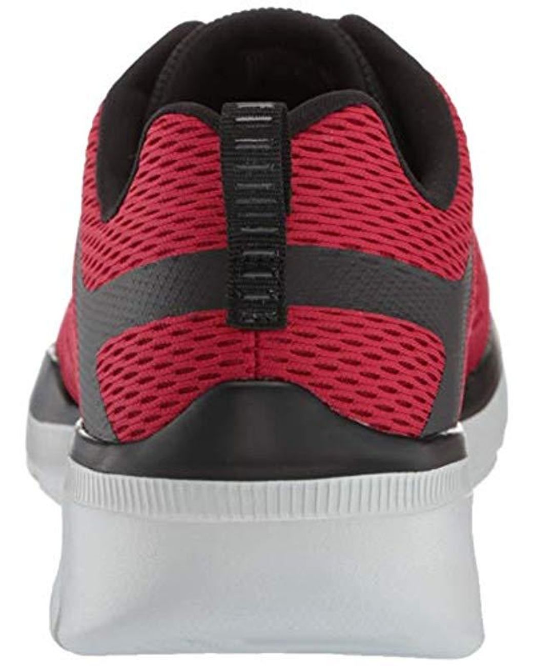Skechers Synthetic Equalizer 3.0-52927, Low Top Trainers in Red, Black  (Red) for Men | Lyst
