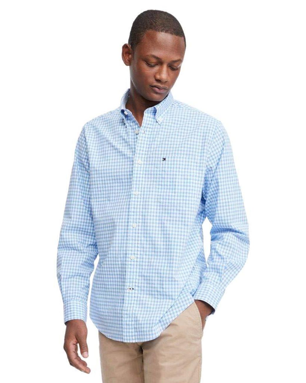 hilfiger long sleeve shirt