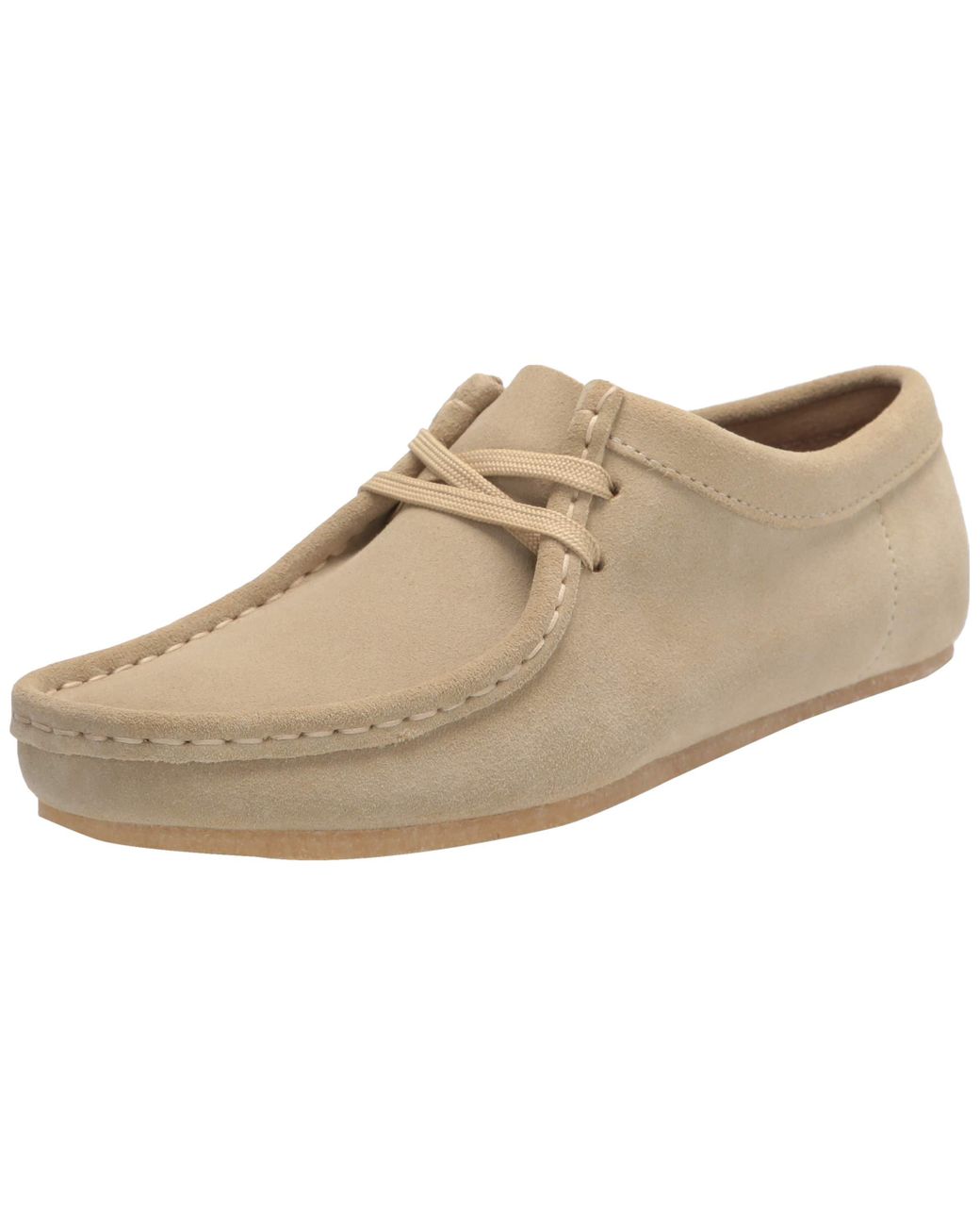 Clarks Suede Wallabee. Oxford in Natural - Save 3% - Lyst