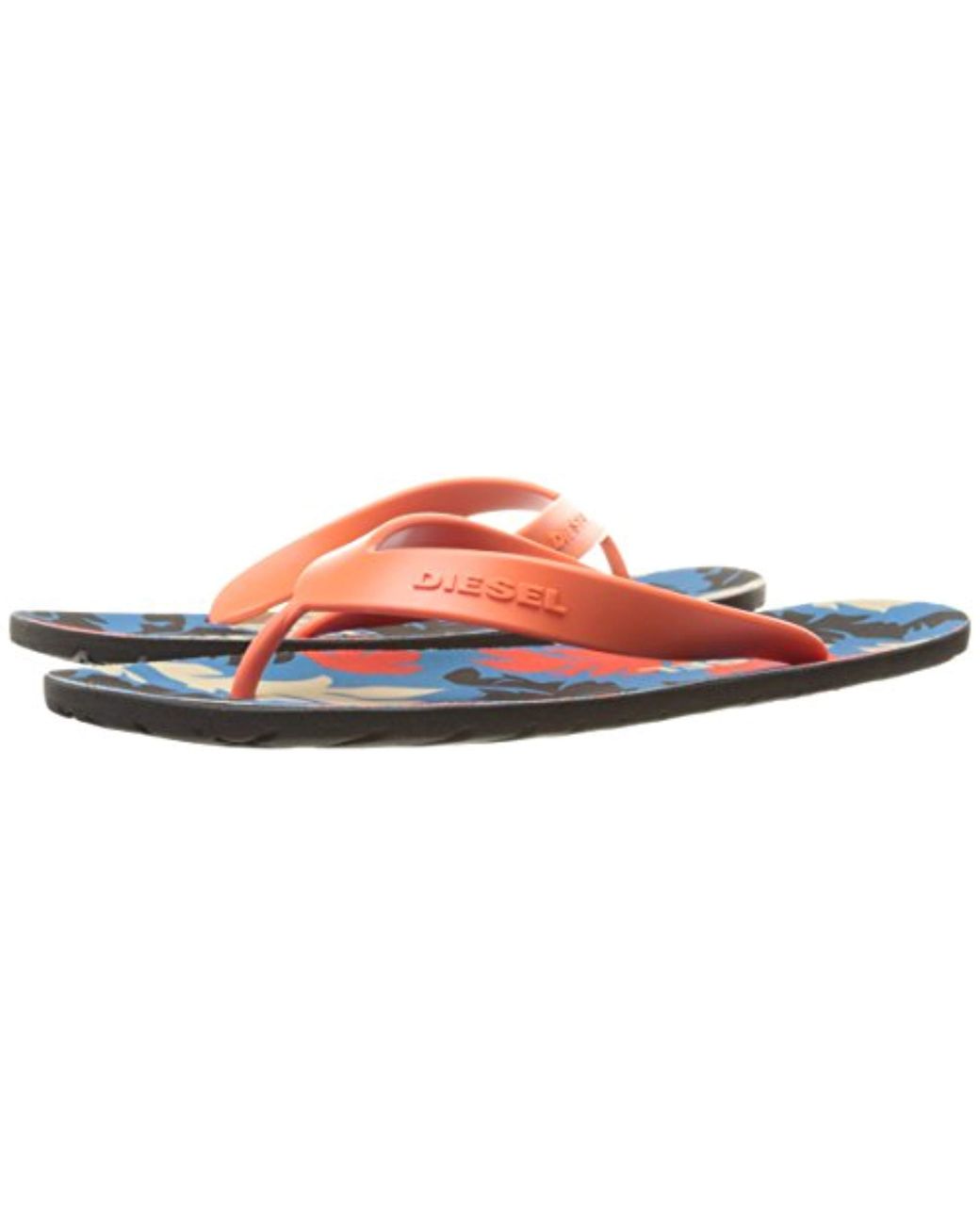 diesel denim flip flops