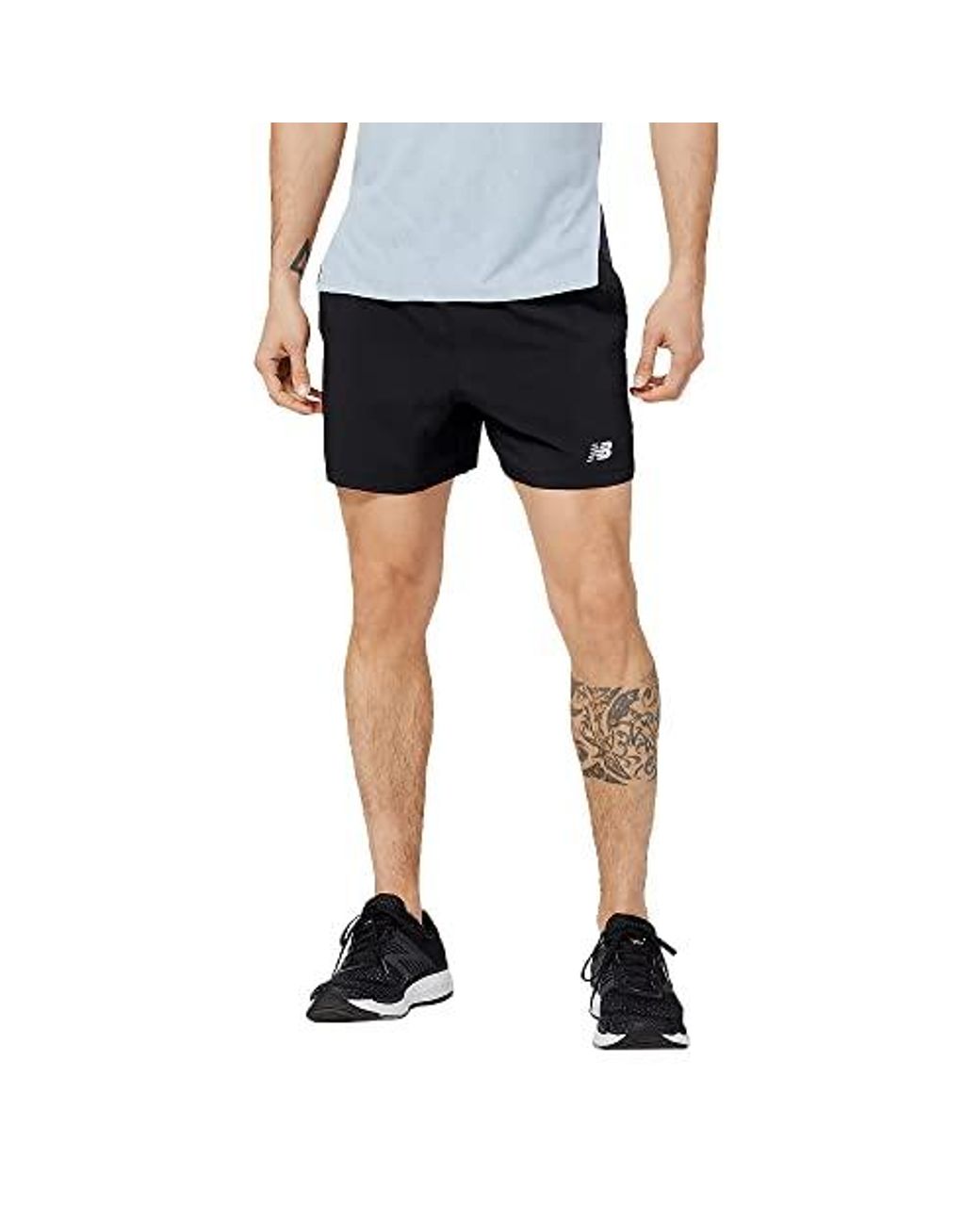 New Balance Accelerate 5 Inch Short in Blue for Men Lyst