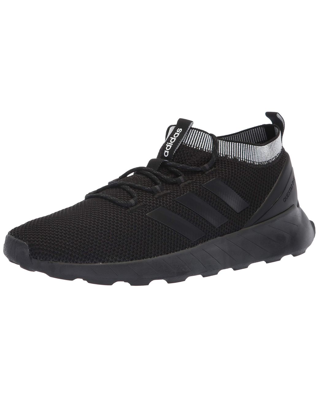 adidas Questar Rise Running Shoe in Black/Black/Carbon (Black) for Men |  Lyst