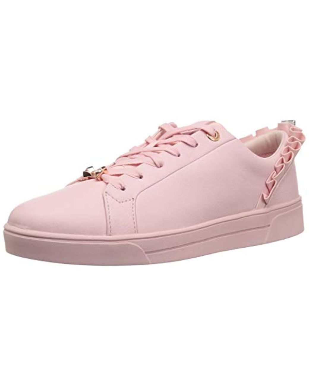 Ted Baker Astrina Sneaker in Mink Pink Leather (Pink) - Save 19% - Lyst