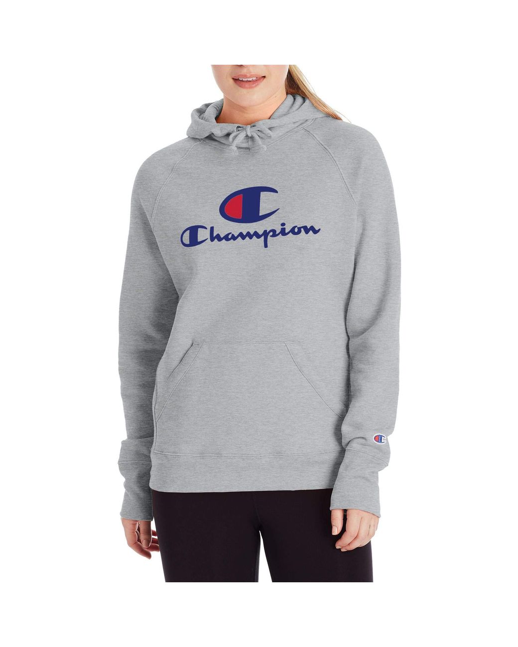 Champion Hoodie in Gray Lyst