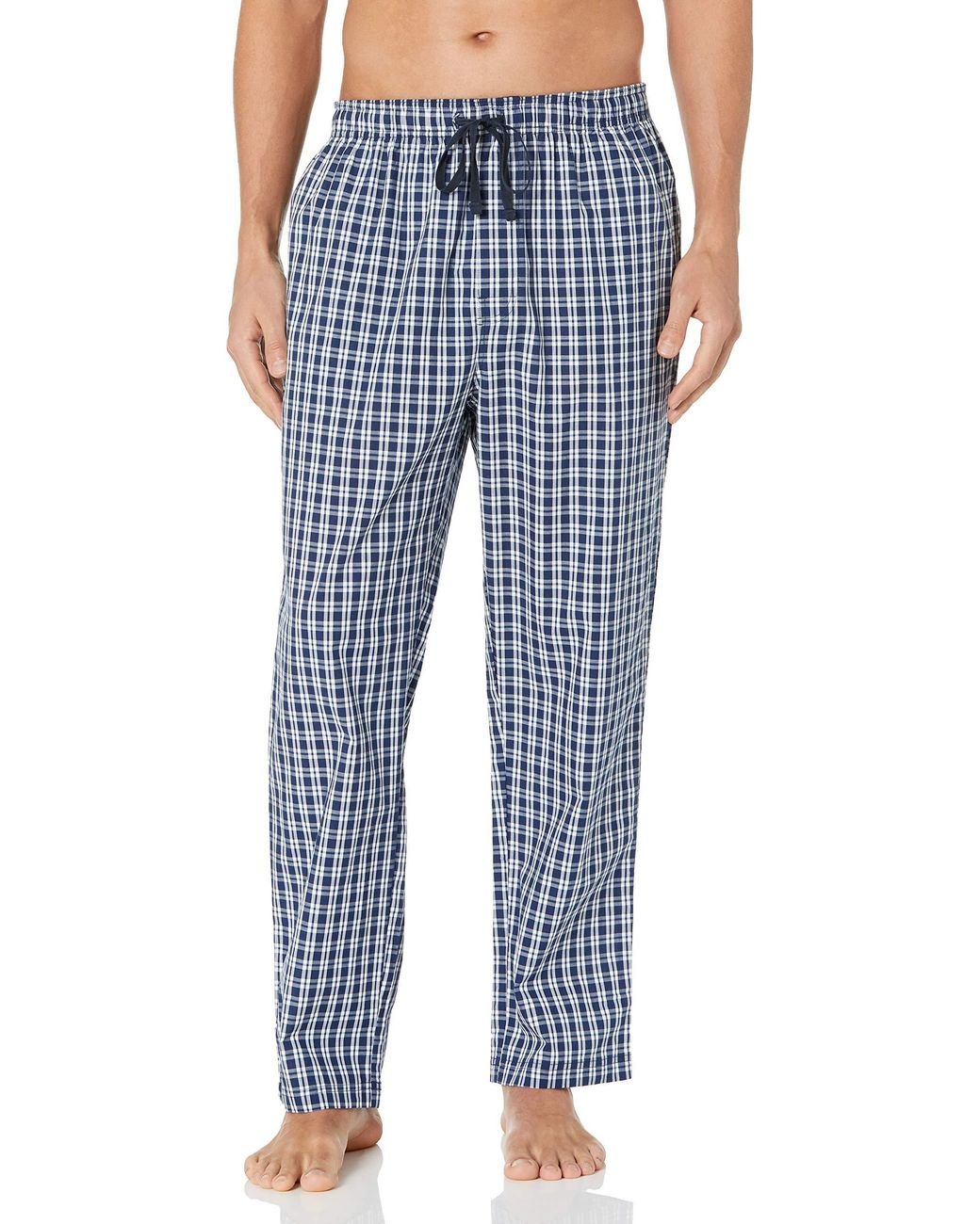 Nautica Soft Woven 100 Cotton Elastic Waistband Sleep Pajama Pant in j