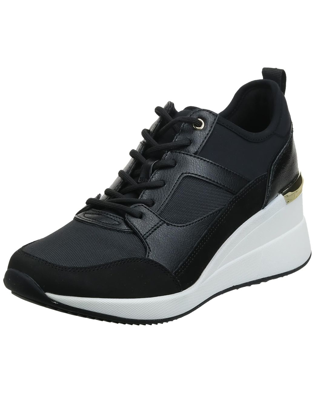 ALDO Thrundra Platform Wedge Sneaker in Black | Lyst