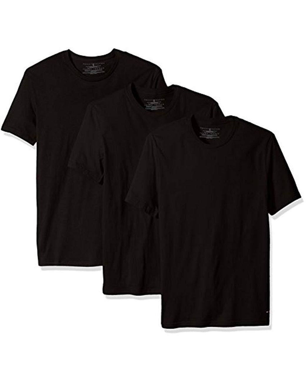 Tommy Hilfiger Undershirts 3 Pack Cotton Classics V-neck T-shirts in Black  for Men | Lyst