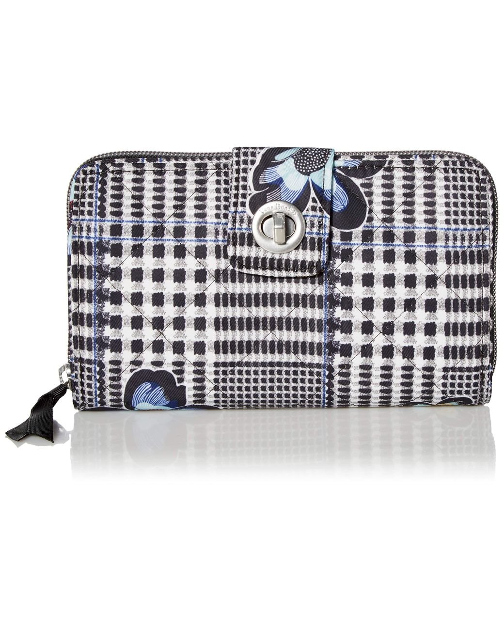 Vera Bradley Performance Twill Turnlock Wallet With Rfid Protection in