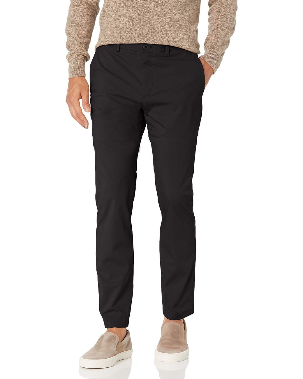 Theory Zaine Cotton Stretch Pants in Blue for Men - Lyst