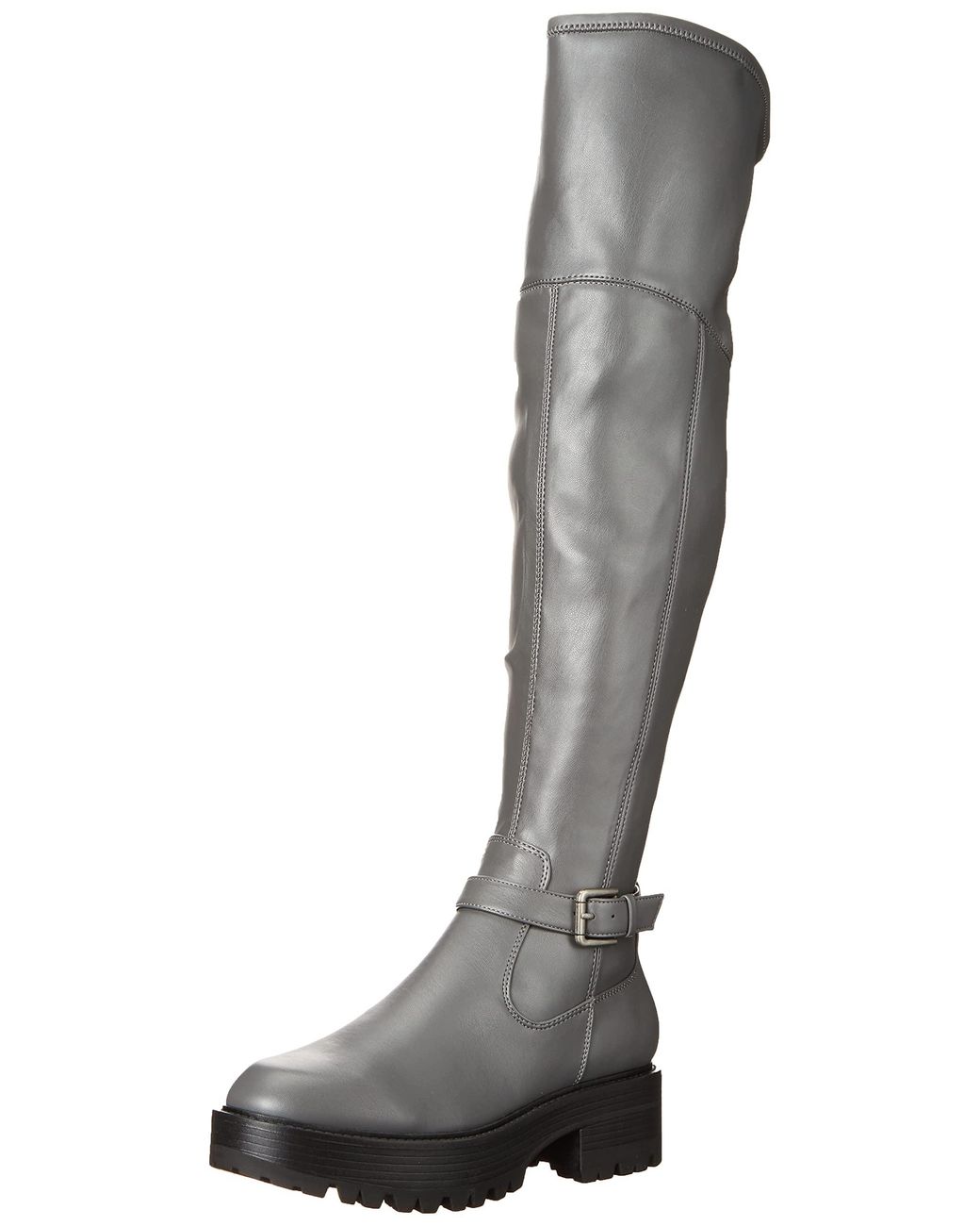 Guess Womens Frazer Over The Knee Boot in Grey (Gray) Lyst