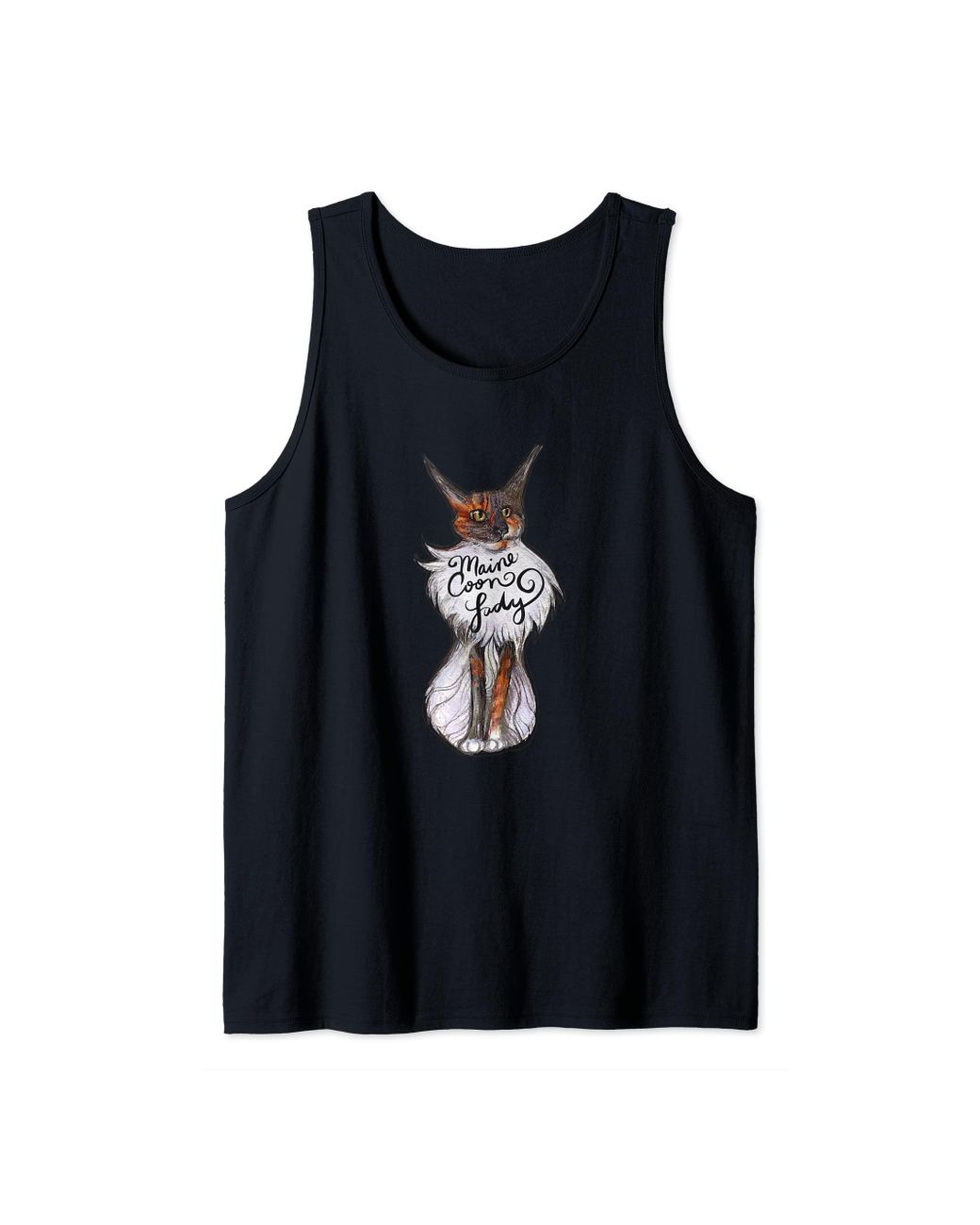 Caterpillar Maine Coon Lady Tank Top in Blue Lyst