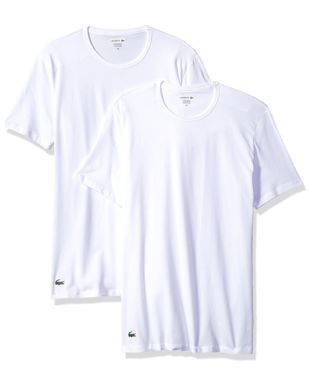 Lacoste 2-pack Cotton Stretch Crew T-shirt in for Men | Lyst