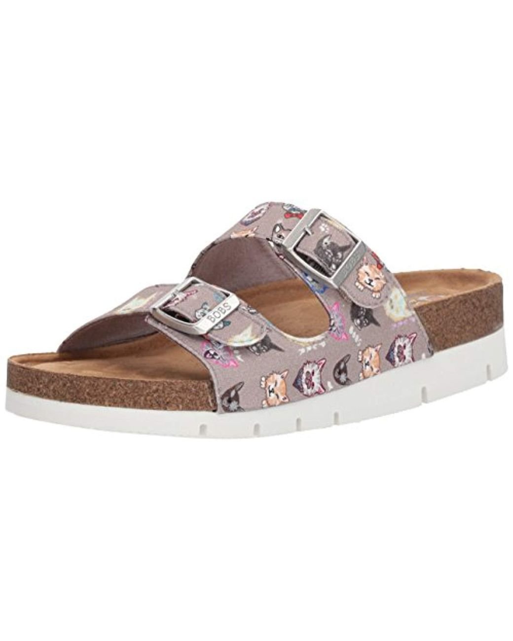 Skechers Bobs Posh Cats Slide Sandal Lyst