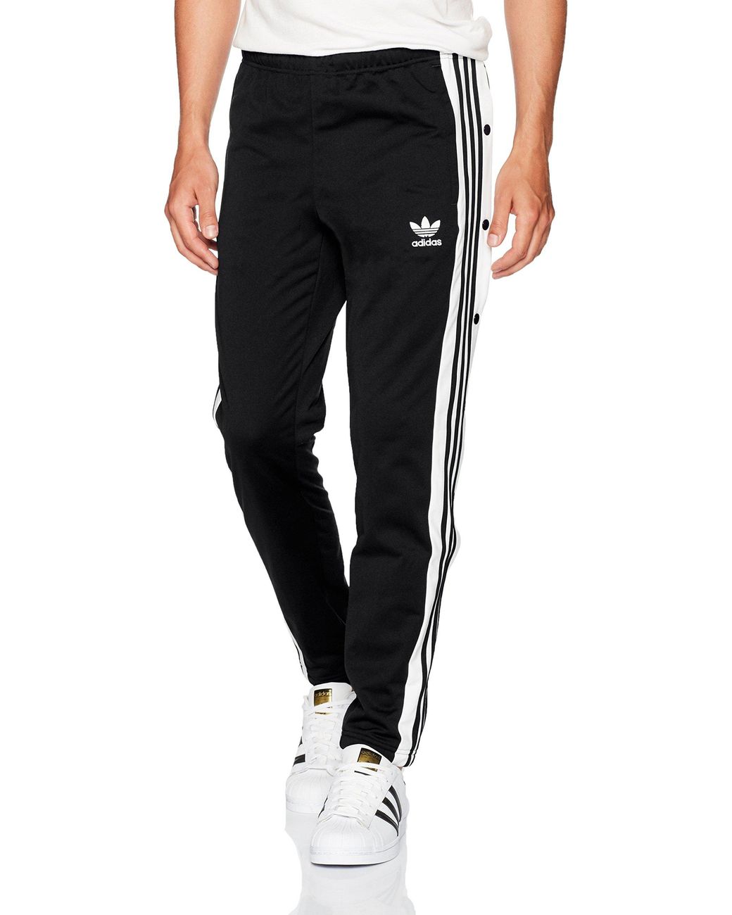 adidas Originals Bottoms Adibreak Track Pants in Black for Men | Lyst